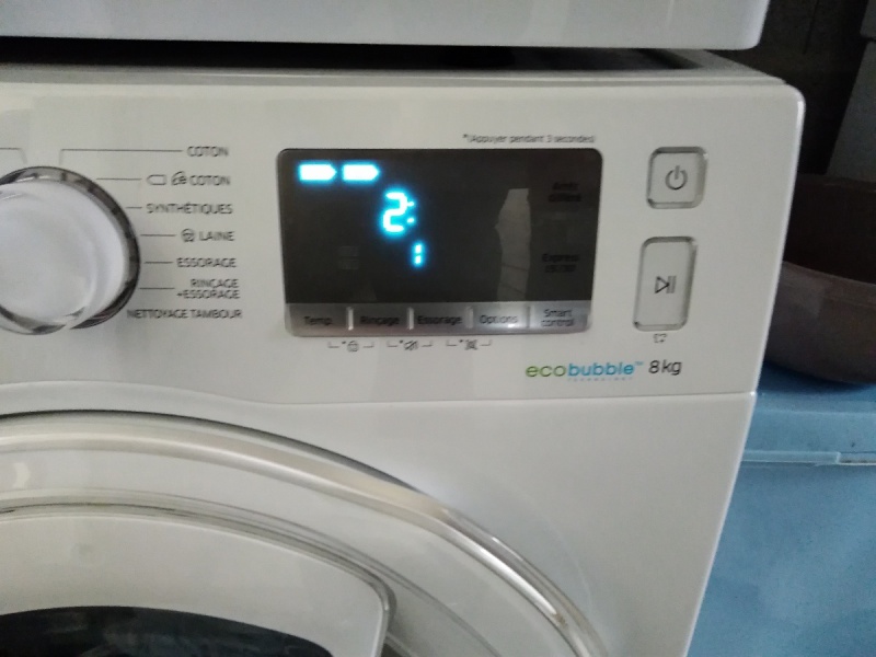 Probleme lave linge samsung 7kg