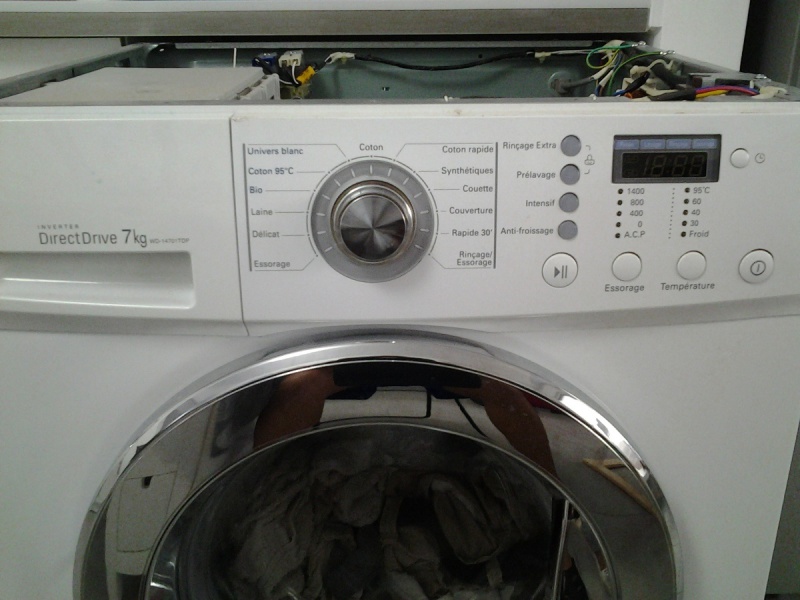 Lave linge sechant siemens wd15g461ff