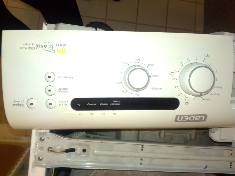 Reparation lave linge laden