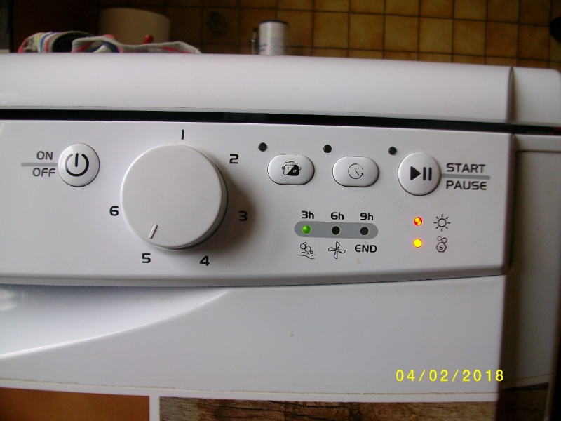 Lave linge indesit clignote