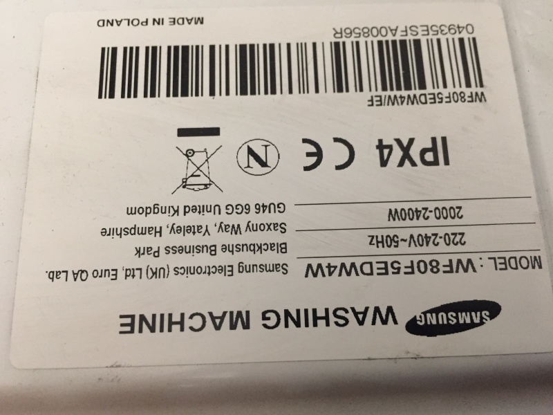 Lave linge à conforama