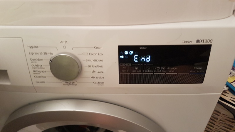 Notice lave linge siemens iq300