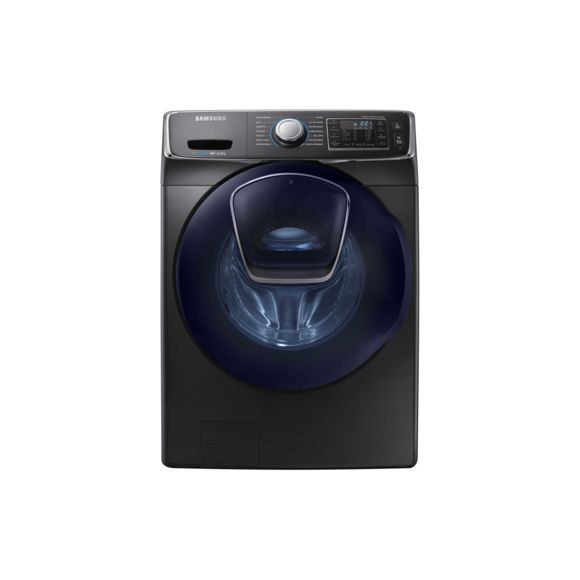 Lave linge hublot noir