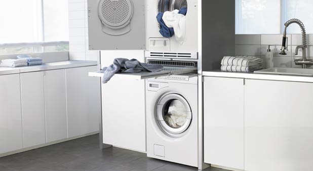 Tiroir entre lave linge et seche linge