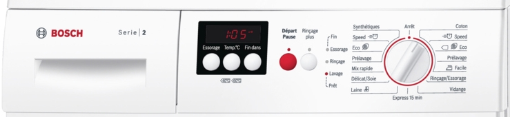 Lave linge bosch wae28217ff