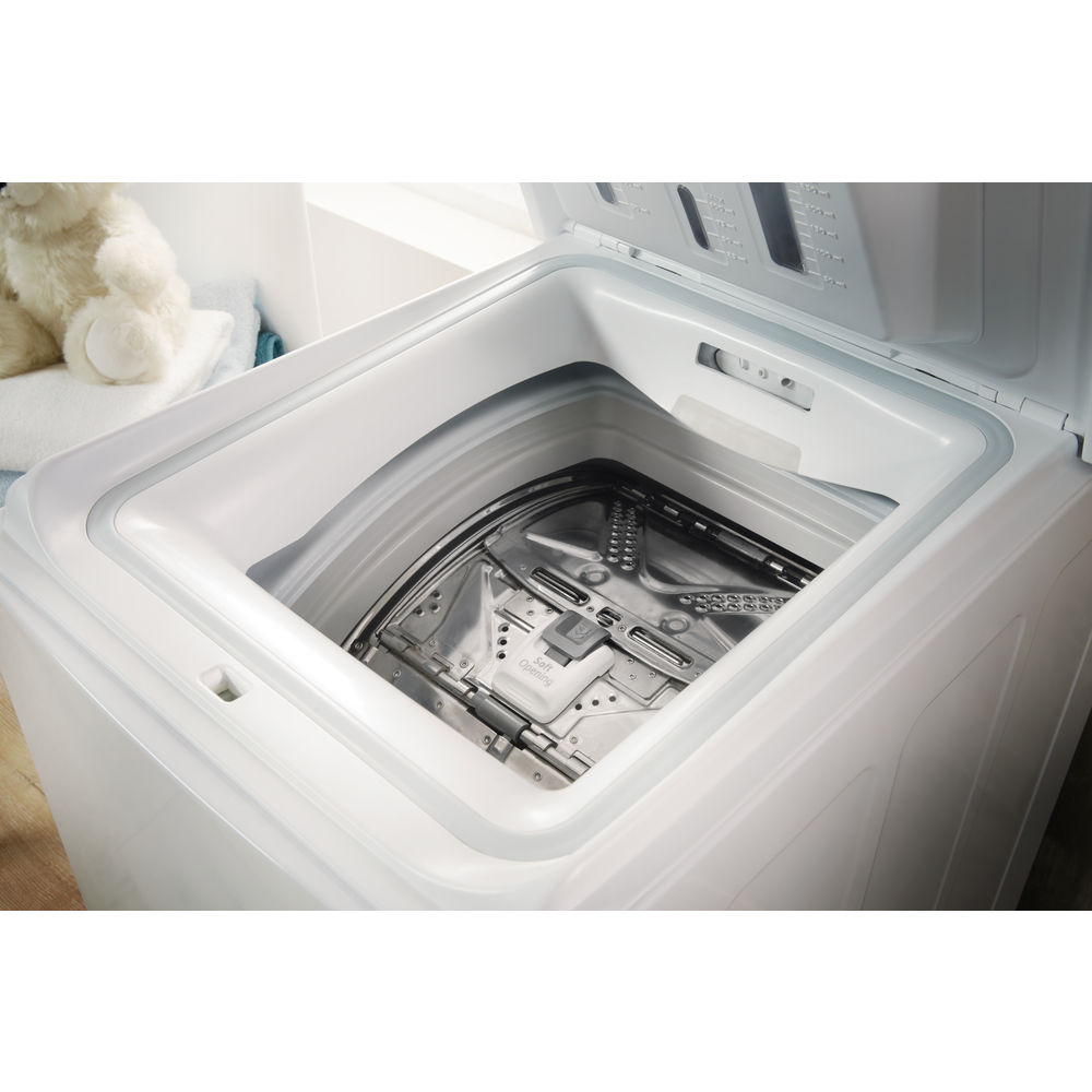 Lave linge ouverture sur le dessus