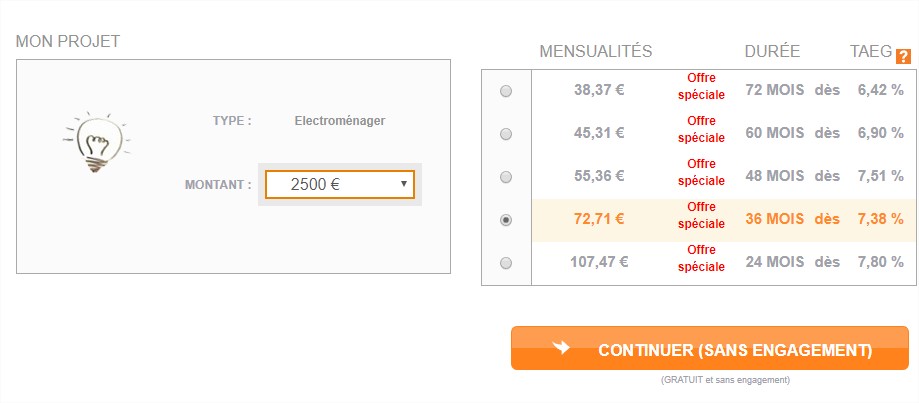 Lave linge payer en 4 fois