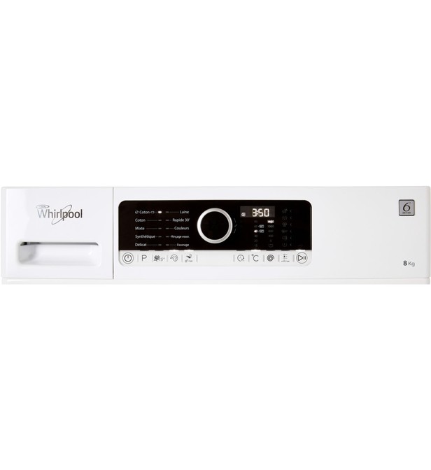 Lave linge hublot whirlpool fscr 80413