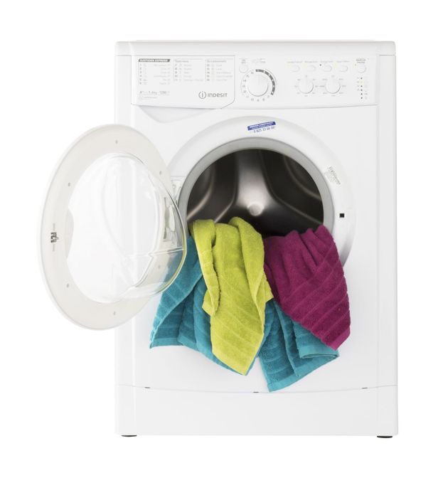 Lave linge hublot indesit ewc 61252 w fr m