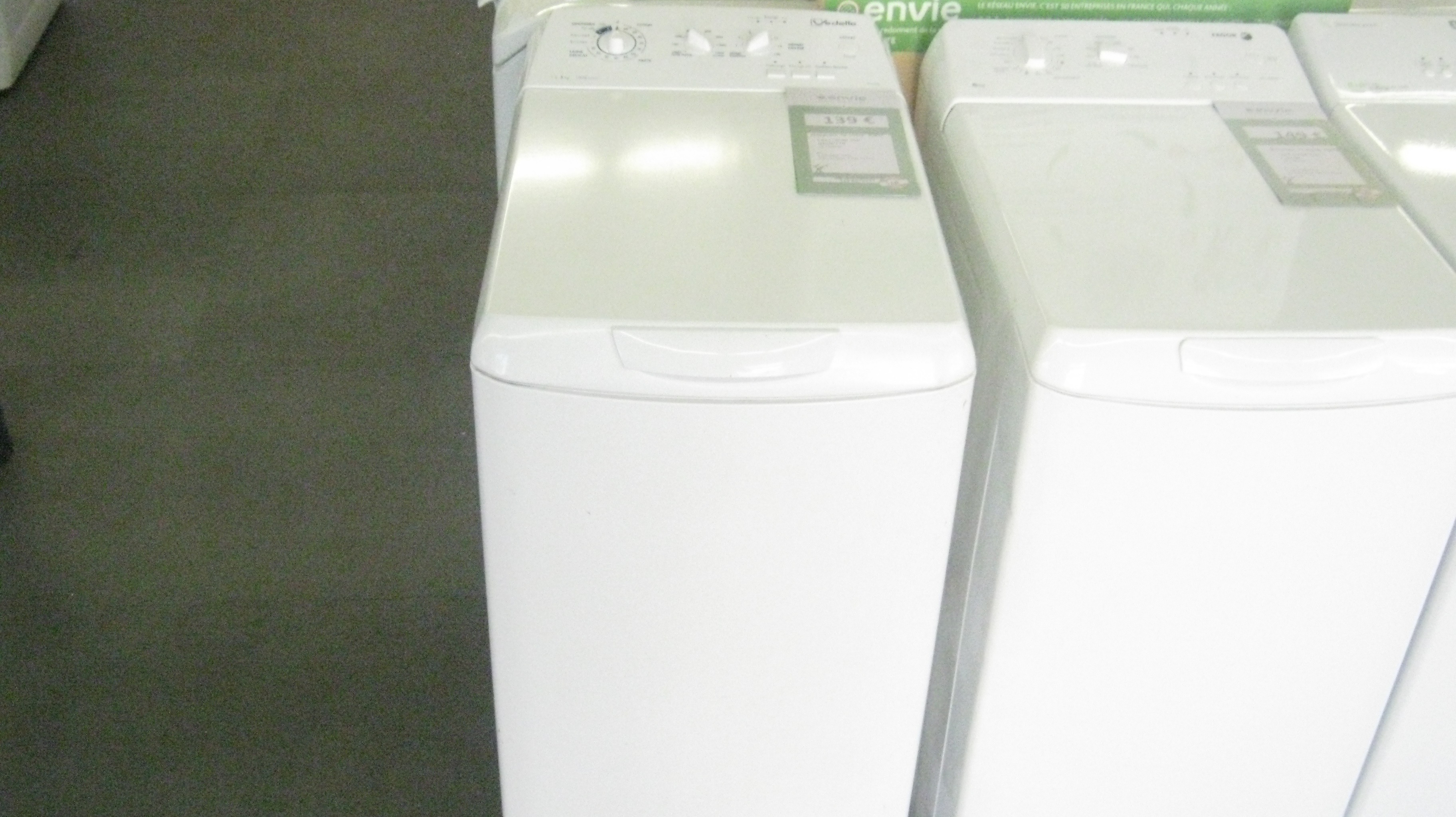 Lave-linge top