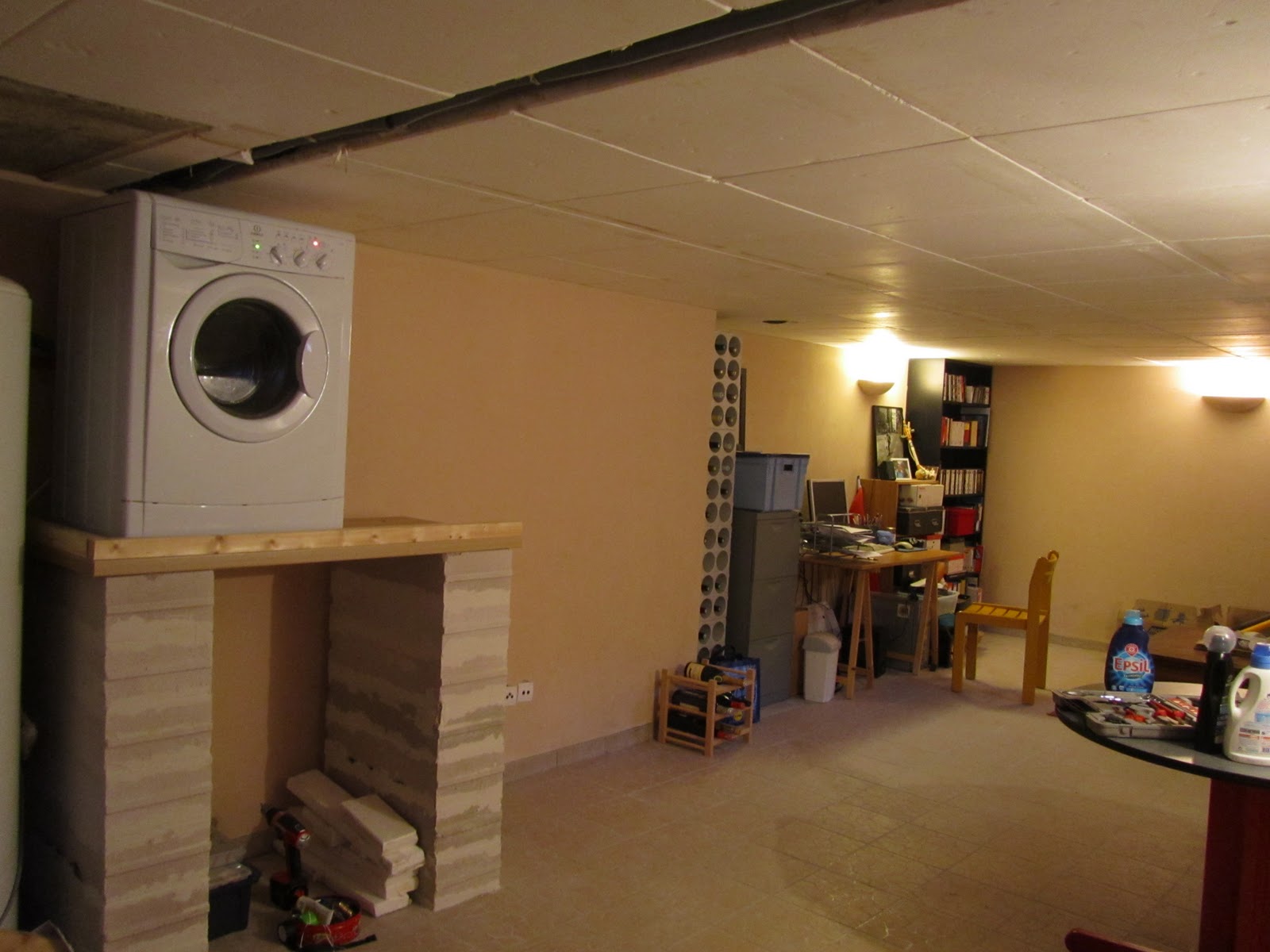 Pompe de relevage pour lave linge
