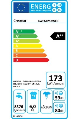 Lave linge hublot indesit ewc 81482 w fr.m