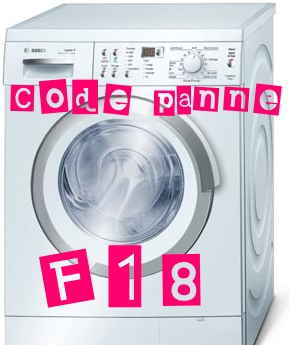 Lave linge bosch ne vidange plus