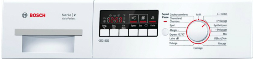 Lave linge hublot bosch wab24211ff avis