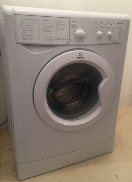 Lave linge hublot indesit