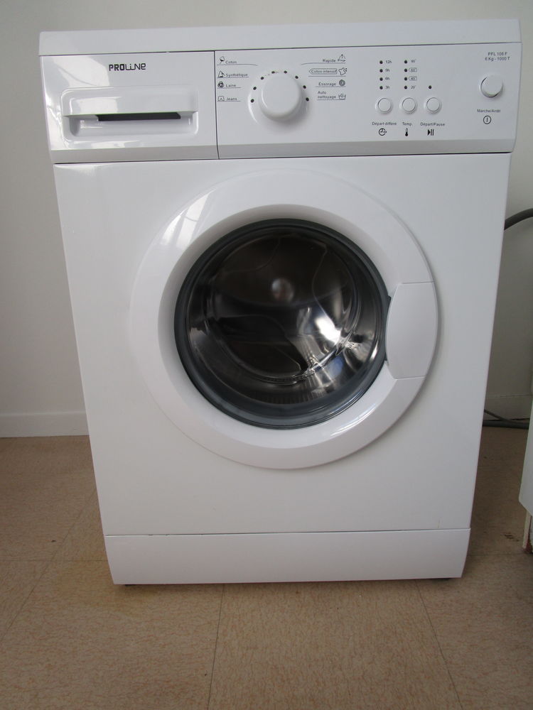 Lave linge hublot proline