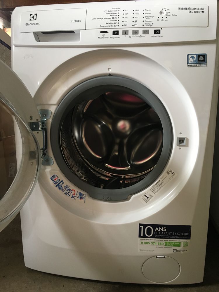 Lave linge electrolux 9 kg