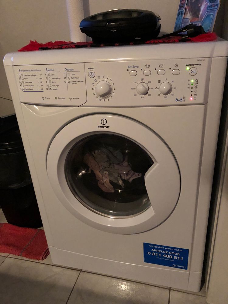 Lave linge seche linge