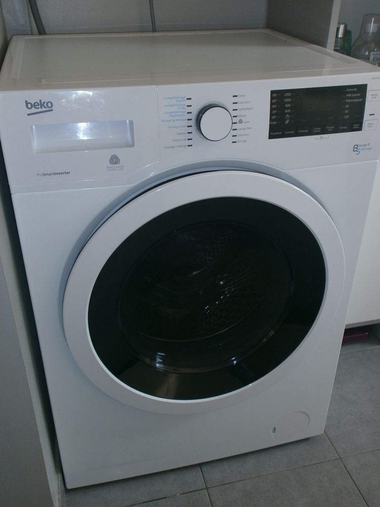 Lave linge sechant beko