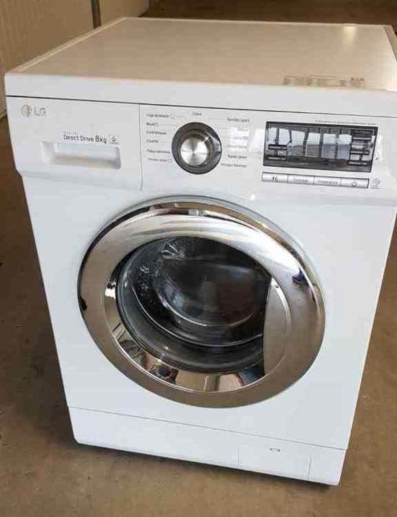 Lave linge hublot lg f82552wh