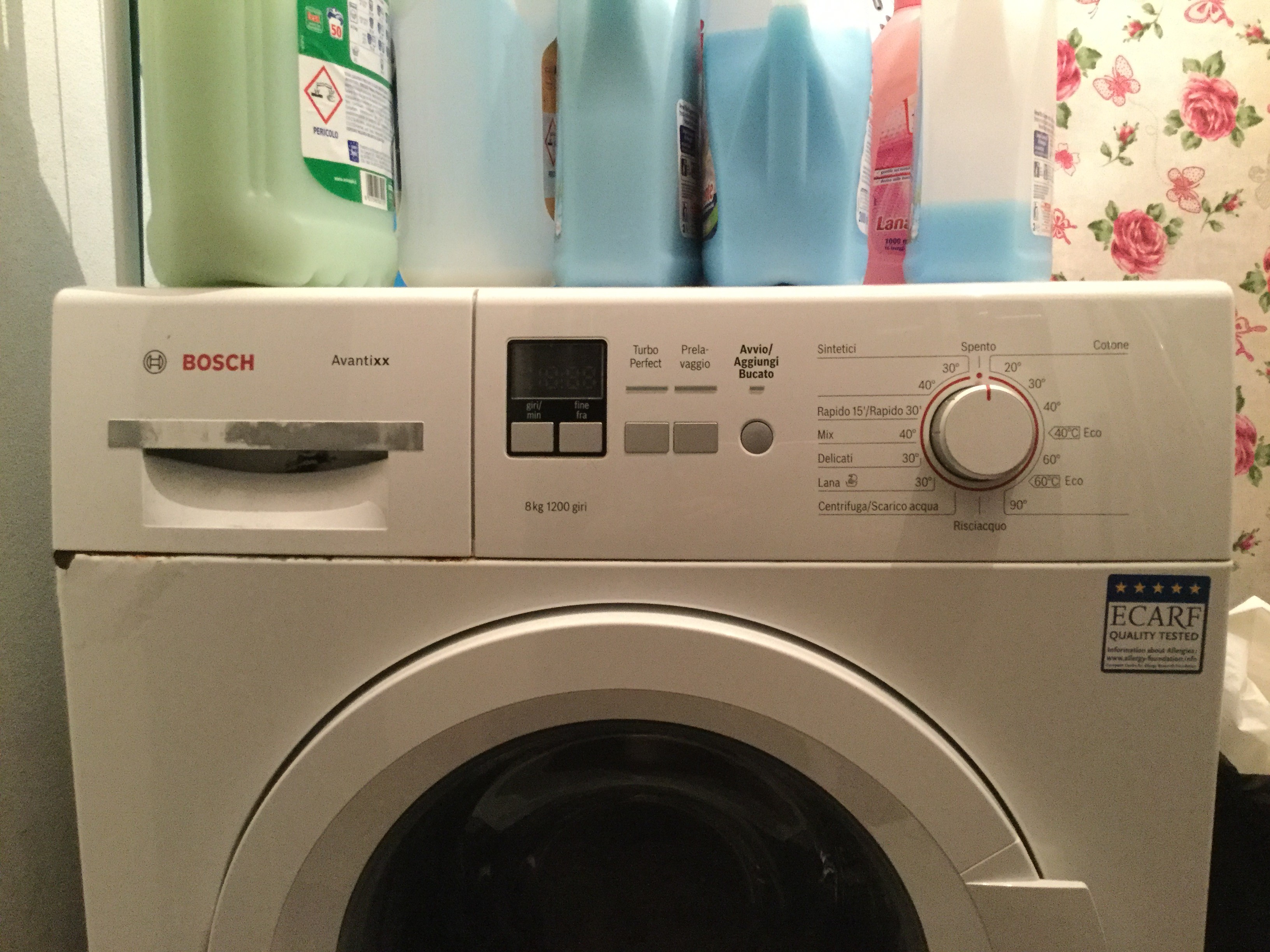 E18 lave linge bosch
