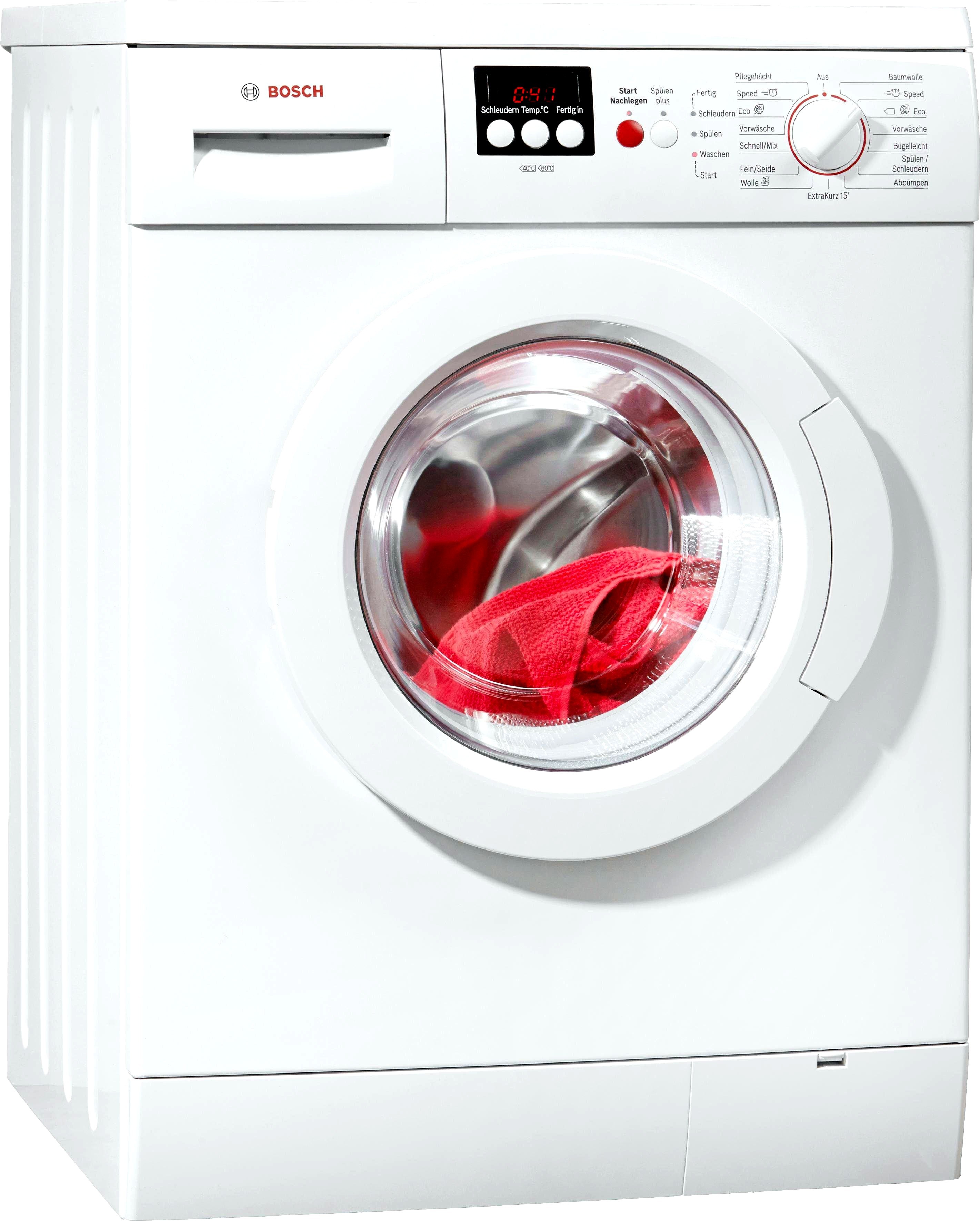 Lave linge bosch erreur e18