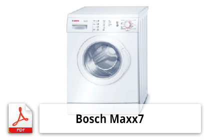 Lave linge bosch maxx 7 probleme
