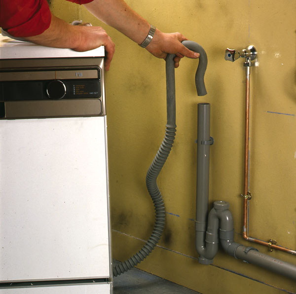 évacuation lave linge qui refoule