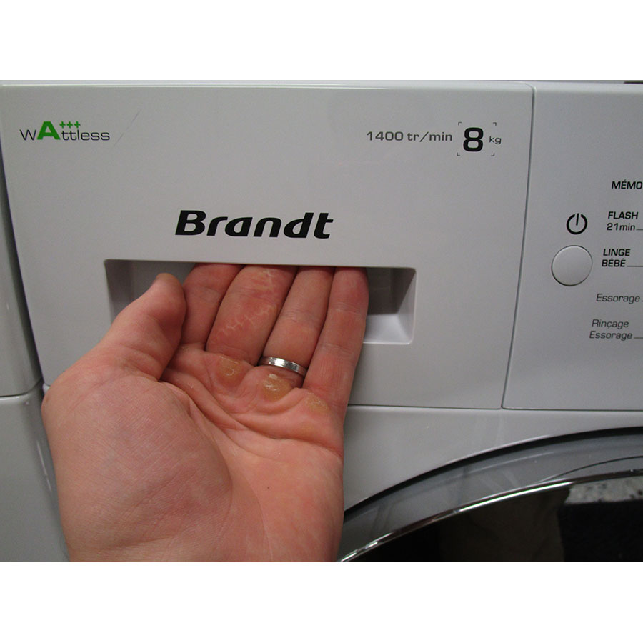 Lave linge hublot 8kg brandt bwf48tcw