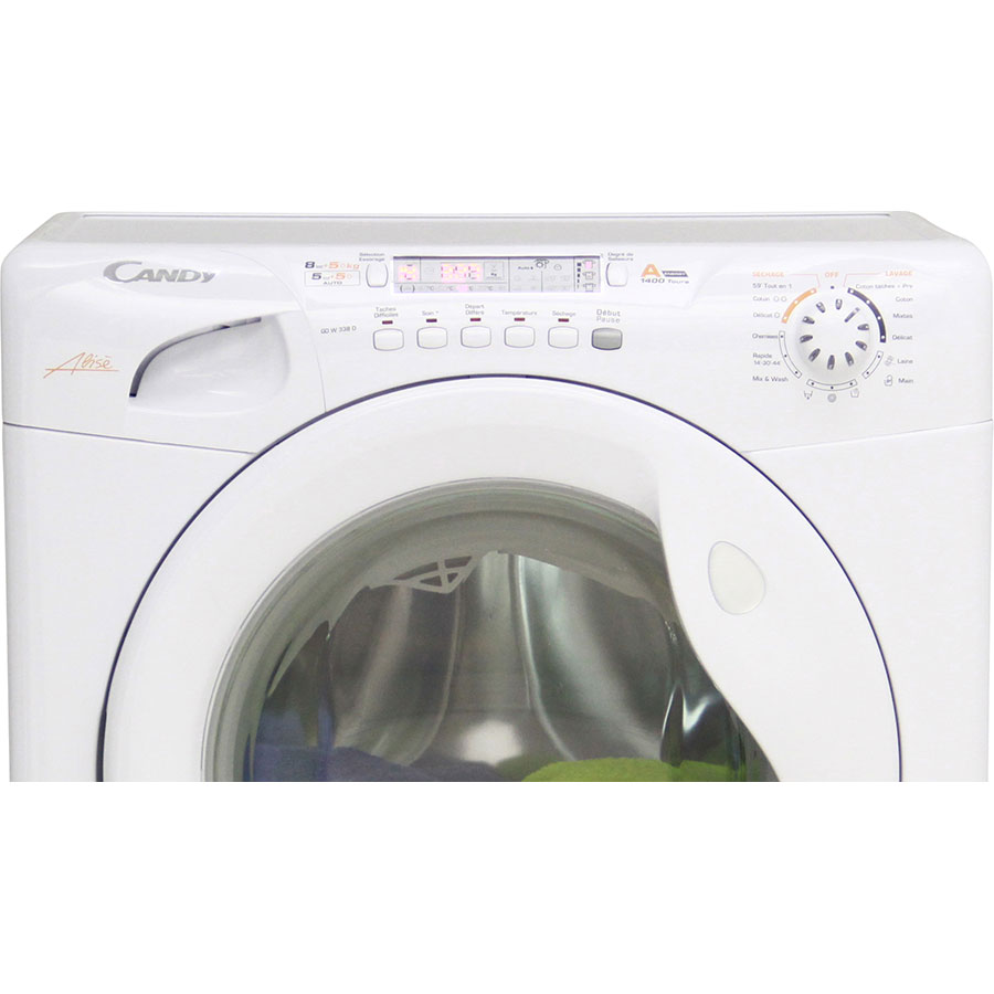 Lave linge sechant candy gow338d