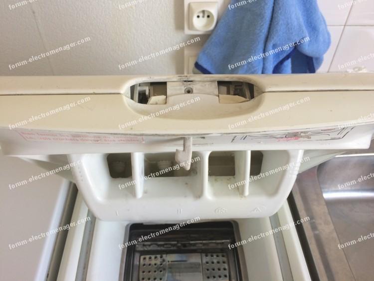 Changer poignee lave linge