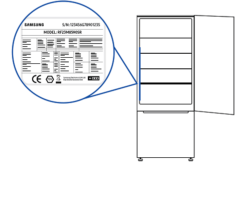 Code barre lave linge samsung
