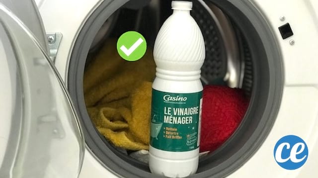 Comment detartrer lave linge vinaigre blanc