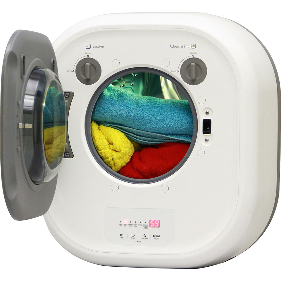 Mini lave linge mural