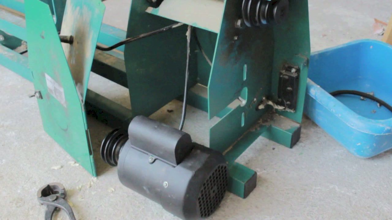 Fabriquer monte charge avec moteur lave linge