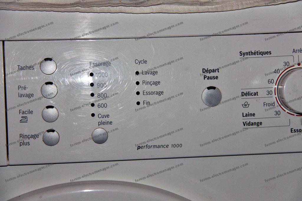 Lave linge bosch maxx 7 notice