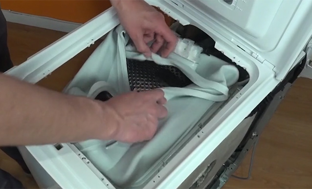 Changer manchette lave linge bosch