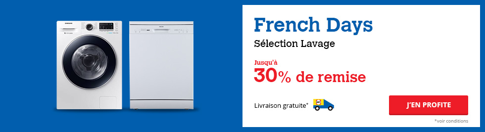 Lave linge livraison