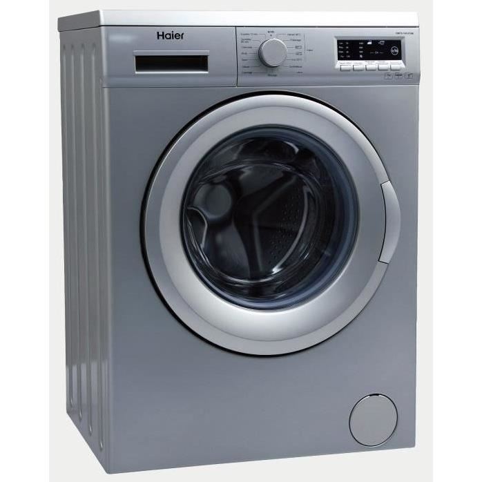 Lave linge frontal gris