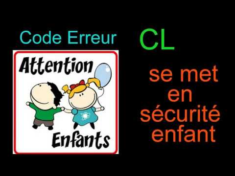 Liste code erreur lave linge bosch
