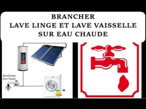 Lave linge eau chaude eau froide