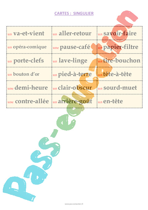 Pluriel de lave linge