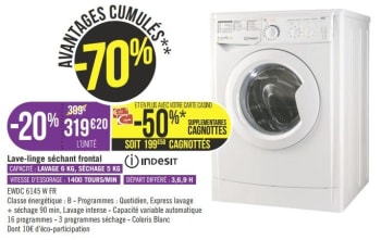 Casino lave linge