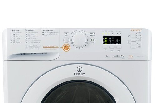 Lave linge sechant indesit