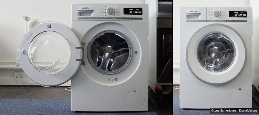 Lave linge hublot siemens wm14w690ff