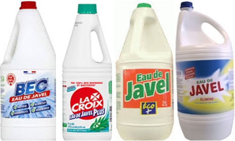 Javel dans lave linge