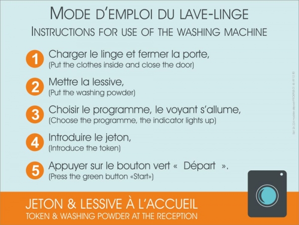 Mode d emploi lave linge