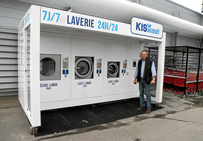Lave linge libre service