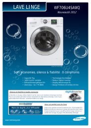 Lave linge hublot 12 kg eco bubble samsung wf1124xac