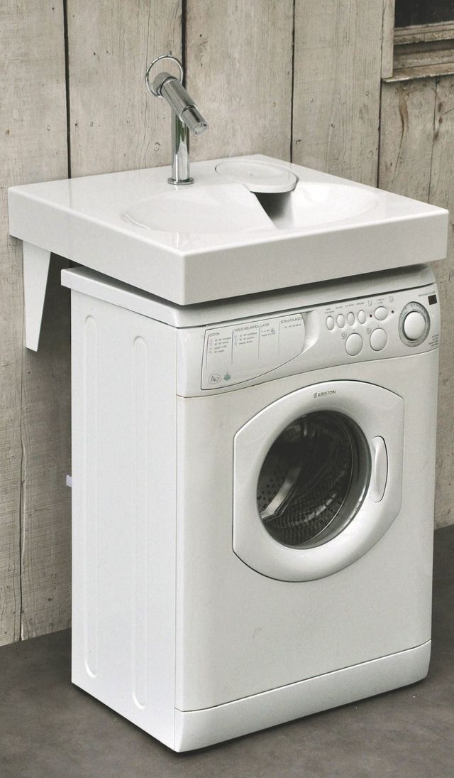 Meuble vasque lave linge